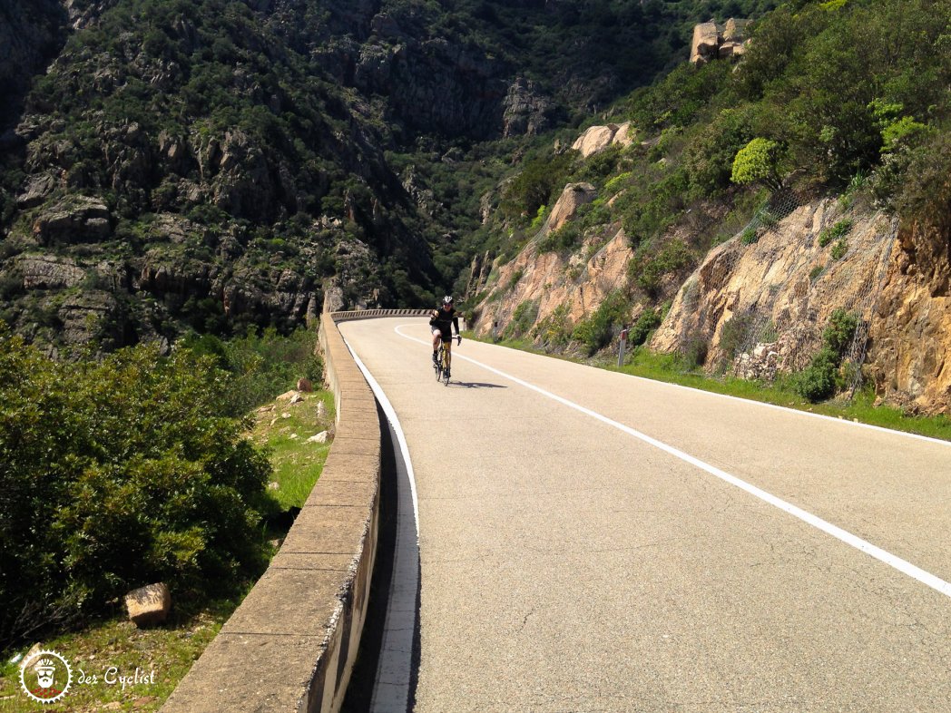 Rennrad, Italien, Sardinien