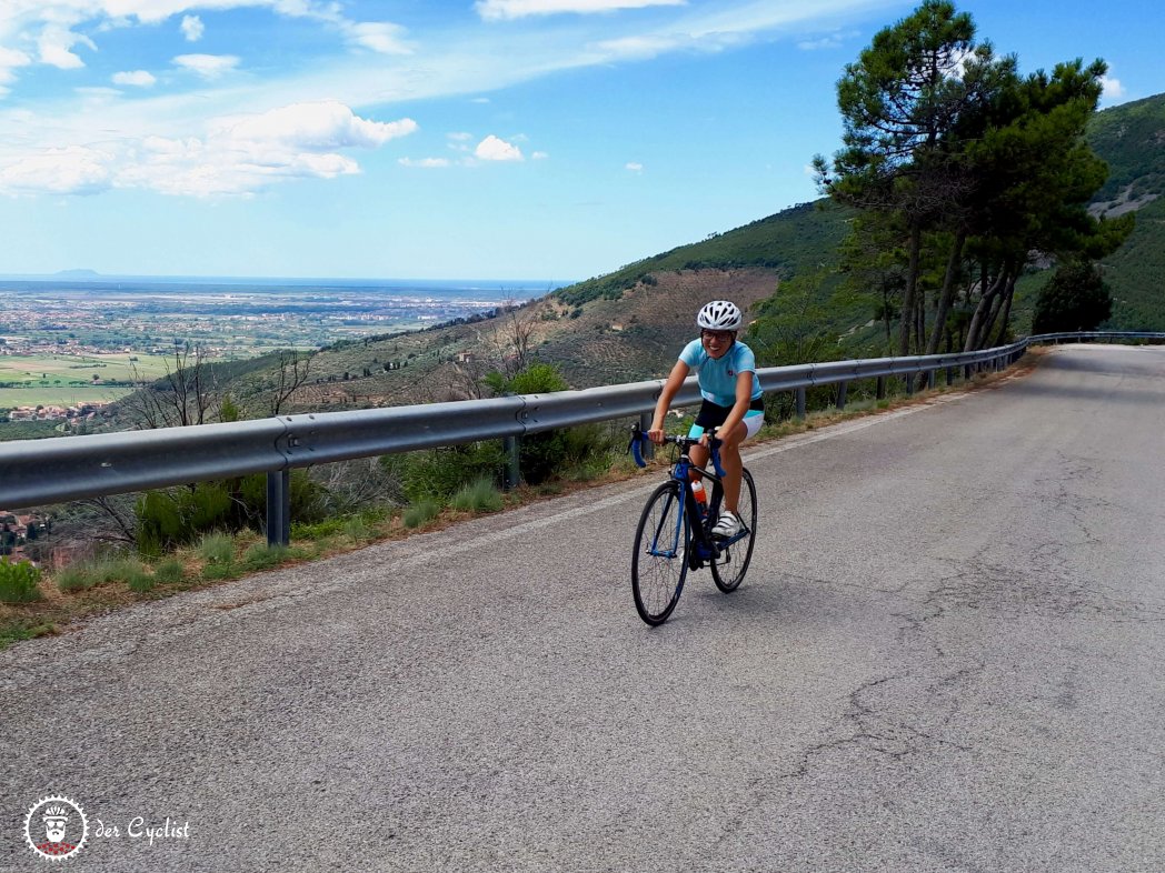 Rennrad, Toskana, Livorno, Monte Serra, Apennin