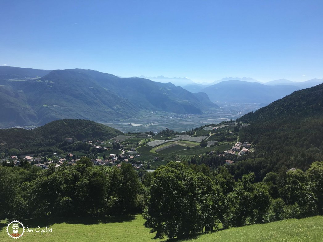 Rennrad, Italien, Südtirol, Bozen, Mendelpass, Nonstal, Val di Non, Gampenpass, Cles