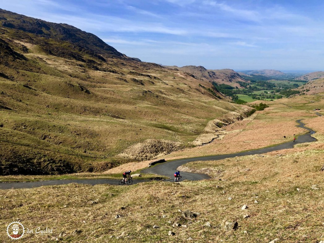 Rennrad, England, Lake District, Wrynose, Hardknott, Coniston, Windermere, Eskdale