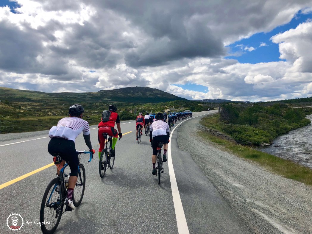 Rennrad, Norwegen, Trondheim - Oslo, Stärkeprobe