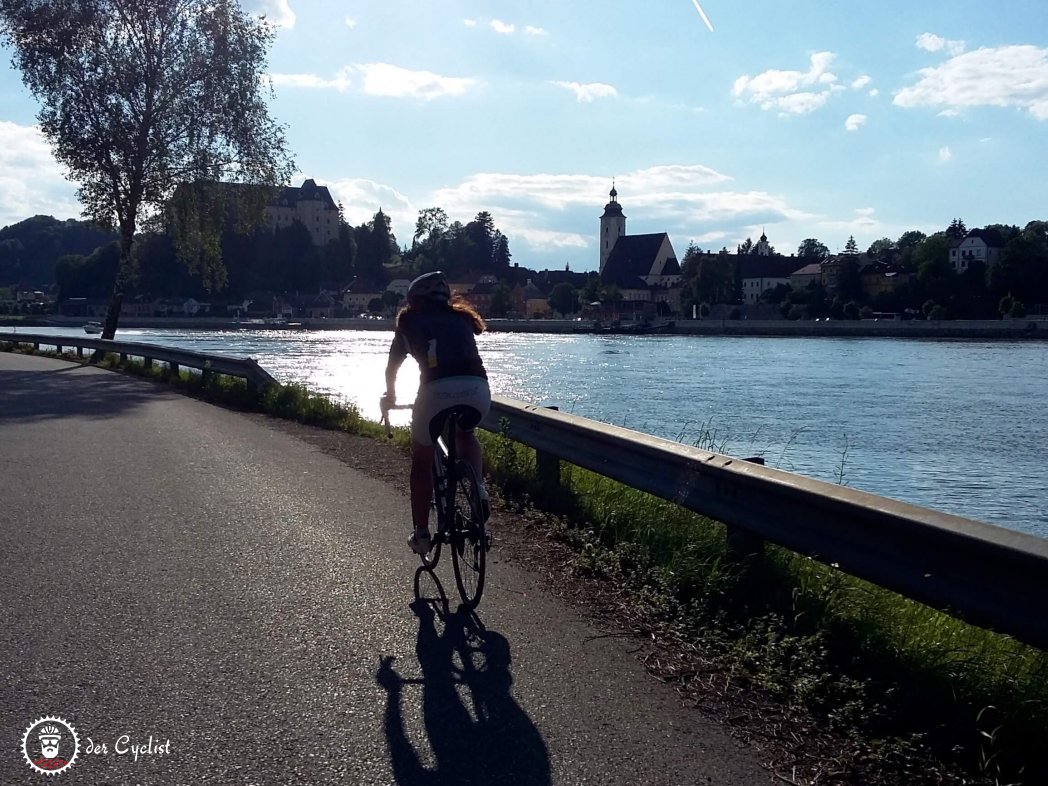 Rennrad, Österreich, Niederösterreich, Donau, Strudengau, Mostviertel, Ybbs an der Donau