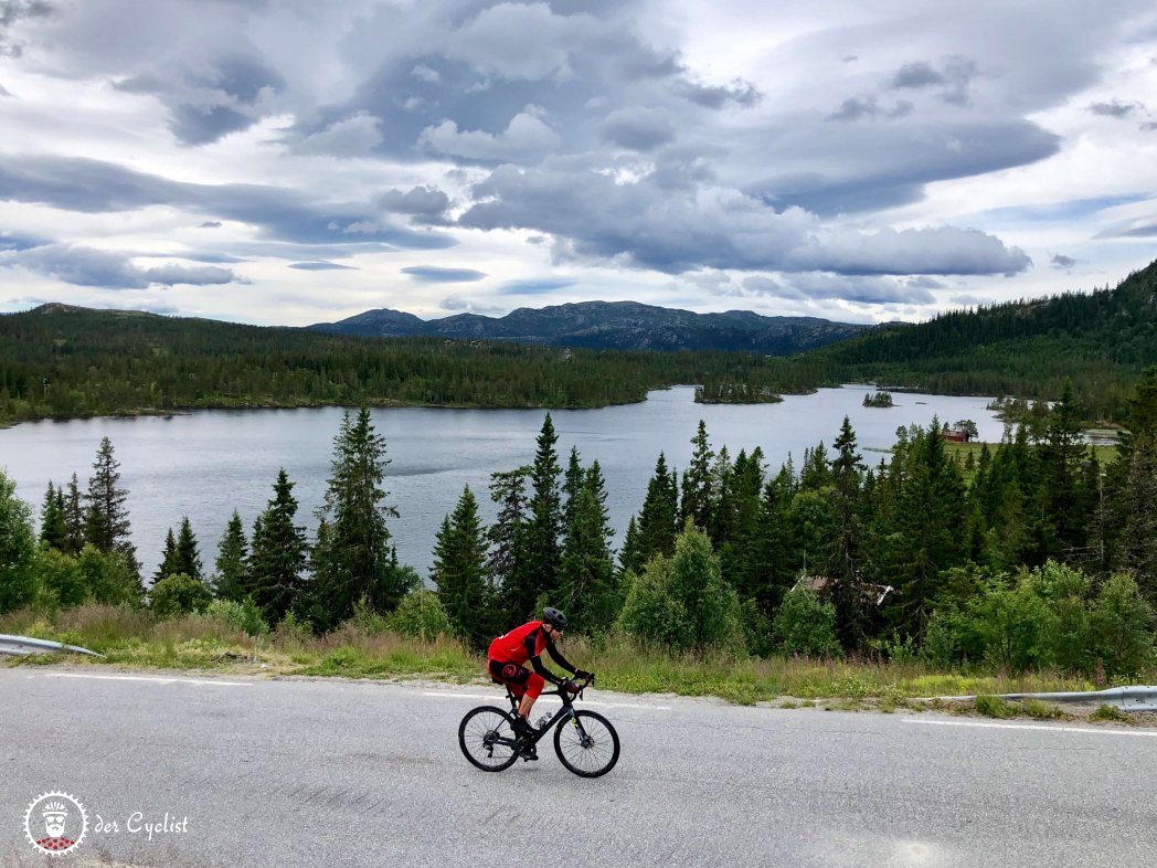 Rennrad, Norwegen, Telemarken, Kongsberg, Notodden, Heddal, Gaustatoppen