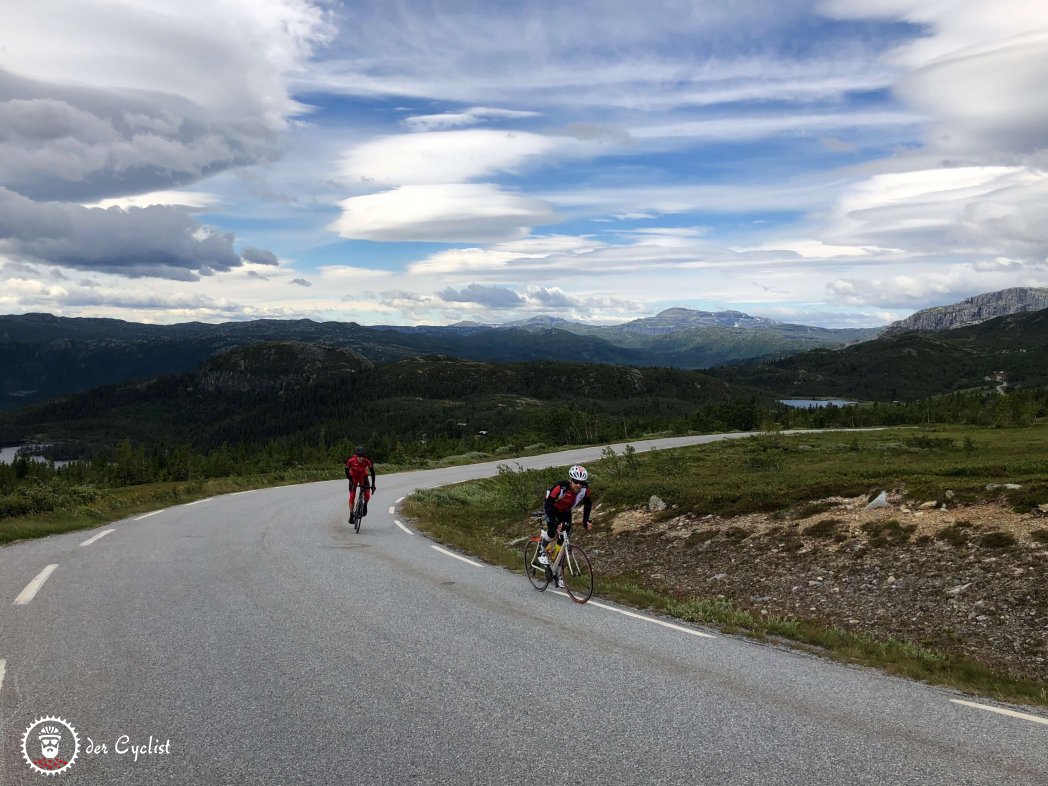 Rennrad, Norwegen, Telemarken, Kongsberg, Notodden, Heddal, Gaustatoppen