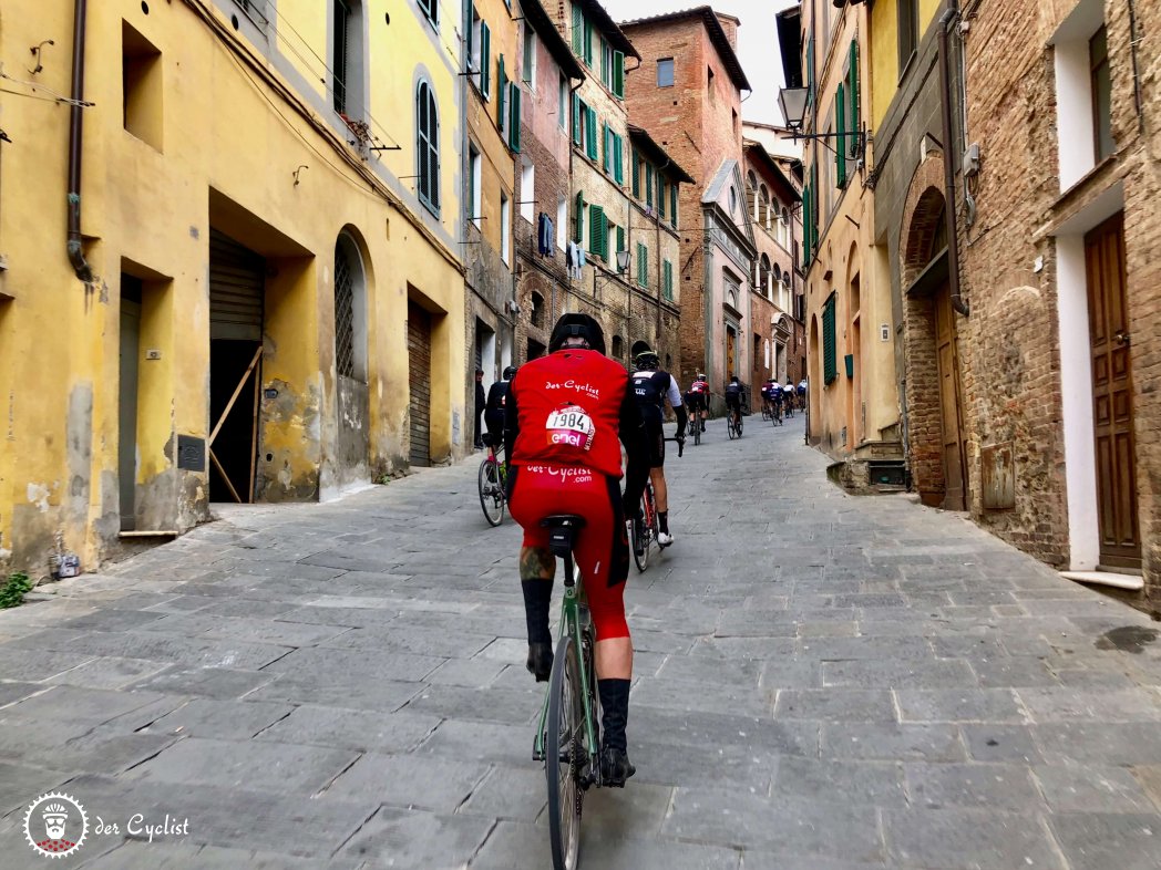 Rennrad, Italien, Toskana, Siena, Strada di chianti, Strade bianche