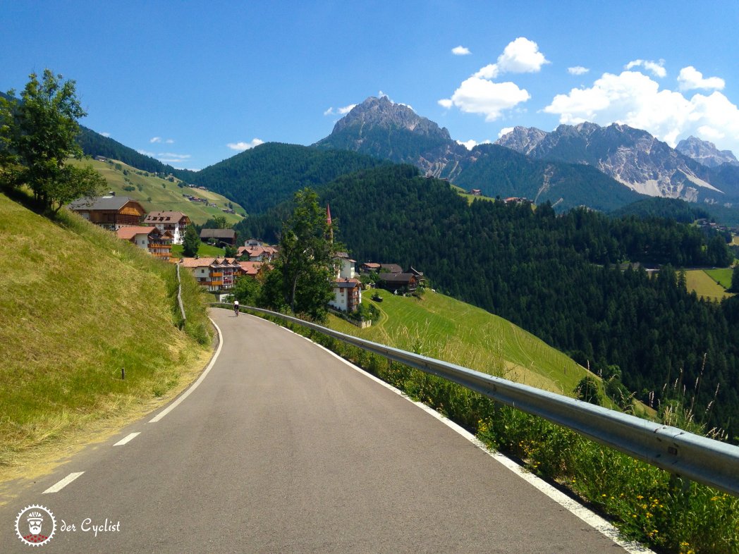 Rennrad, Italie, Südtirol, Dolomiten, Bruneck, Badia, Kronplatz