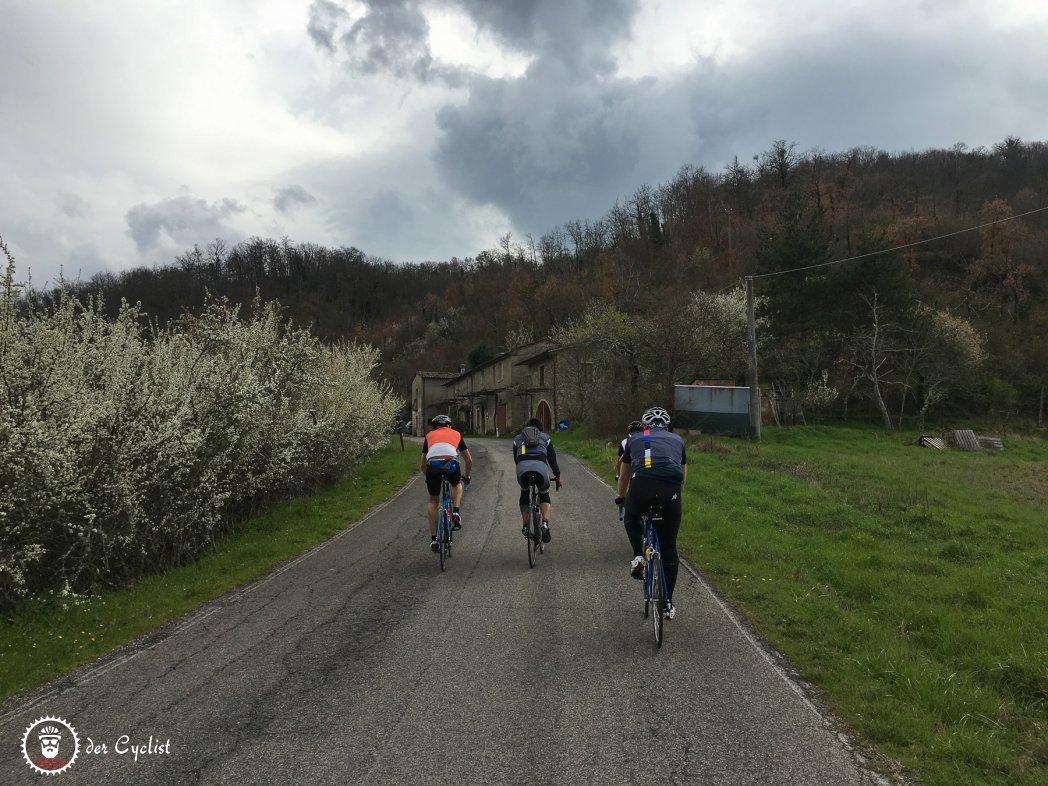 Rennrad, Italien, Umbrien, Toskana, Lago Trasimeno, Perugia