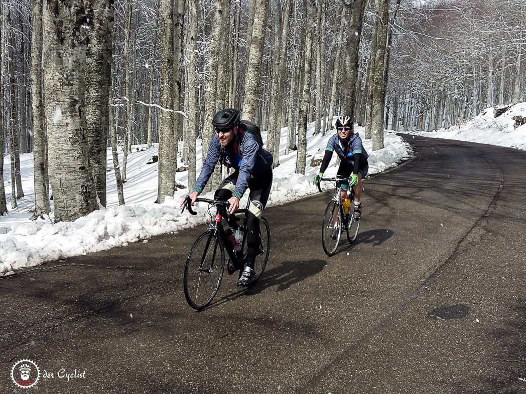 Rennrad, Italien, Toskana, Monte Amiata, Val d'Orcia