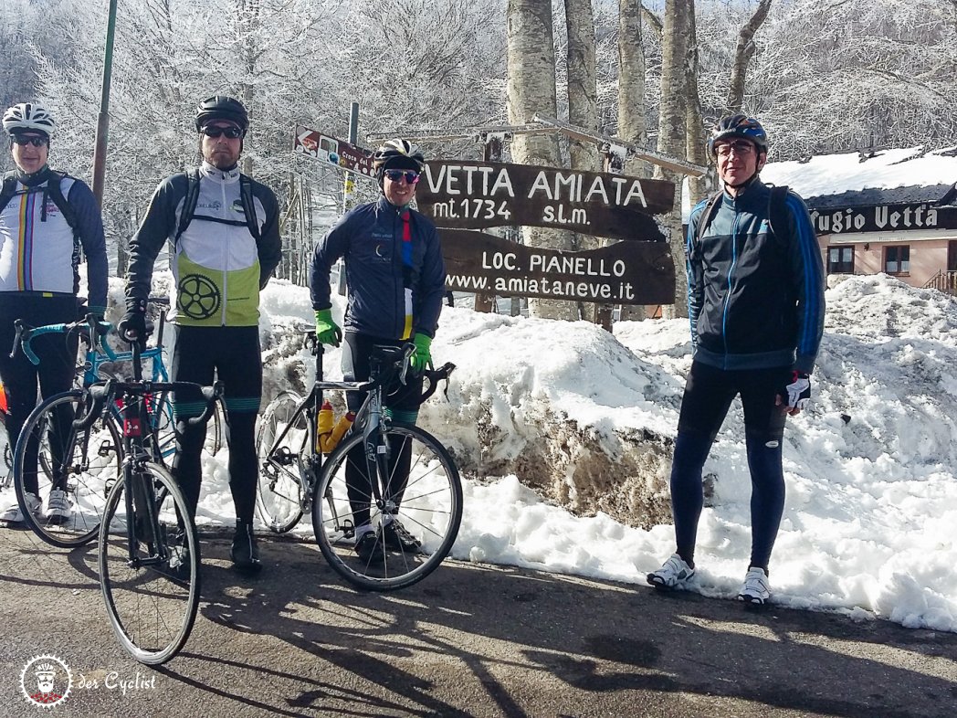 Rennrad, Italien, Toskana, Monte Amiata, Val d'Orcia