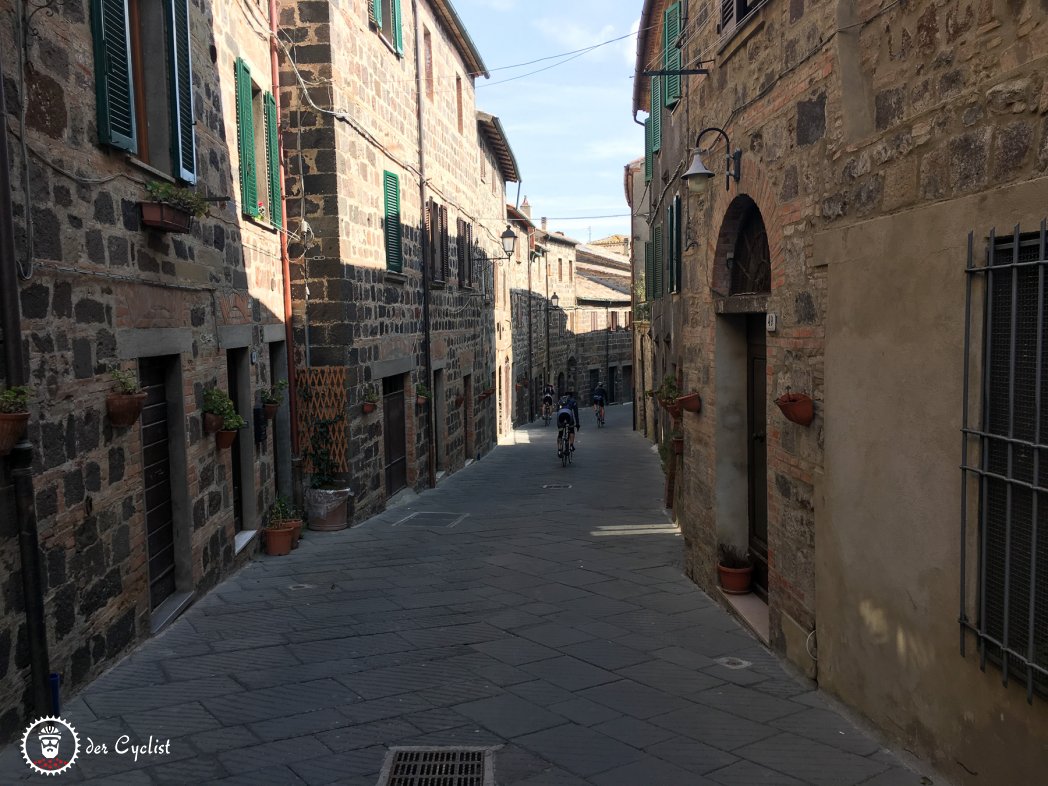 Rennrad, Italien, Toskana, Val d'Orcia, Montepulciano, Pienza