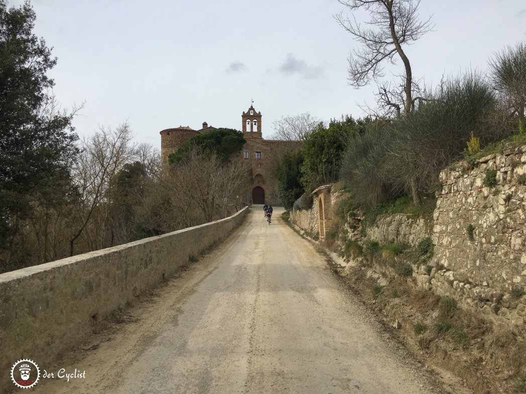 Rennrad, Italien, Toskana, Val d'Orcia, Montepulciano, Pienza