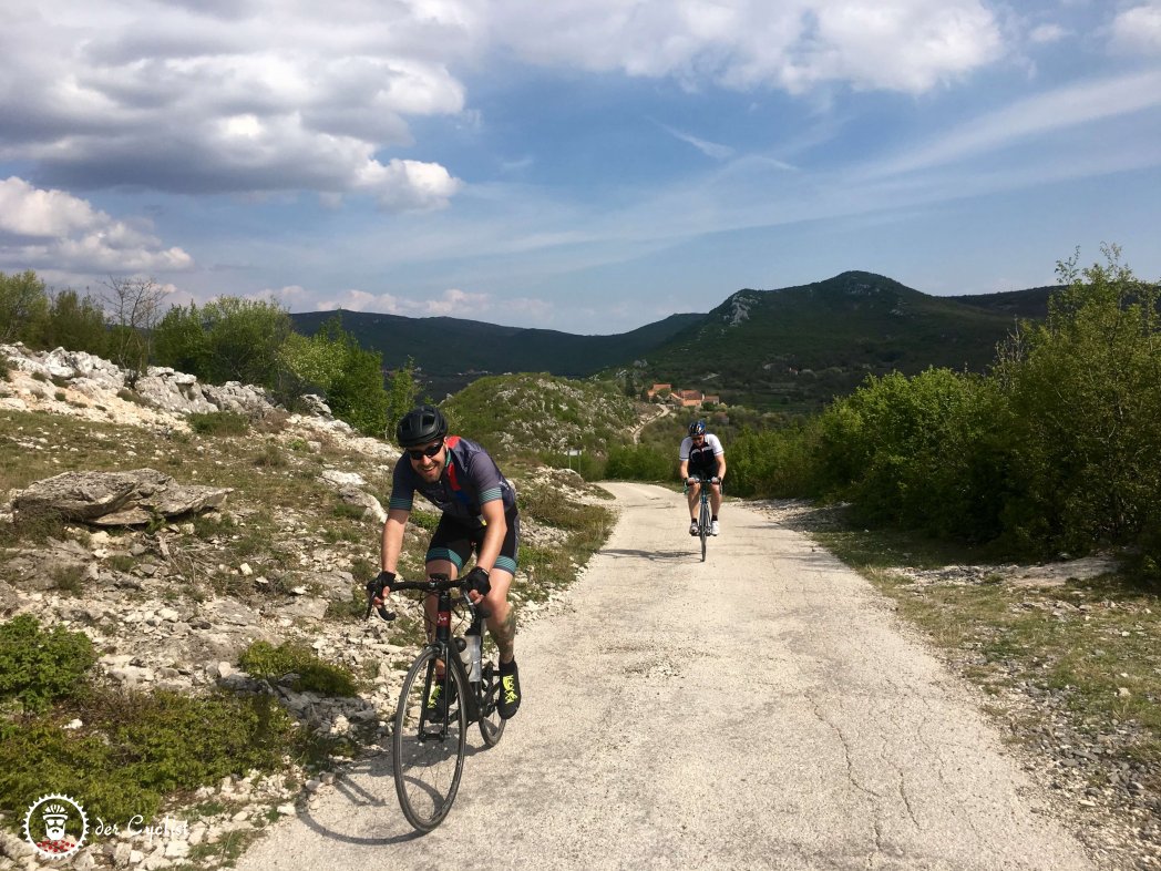 Rennrad, Kroatien, Dalmatien, Split, Sinj