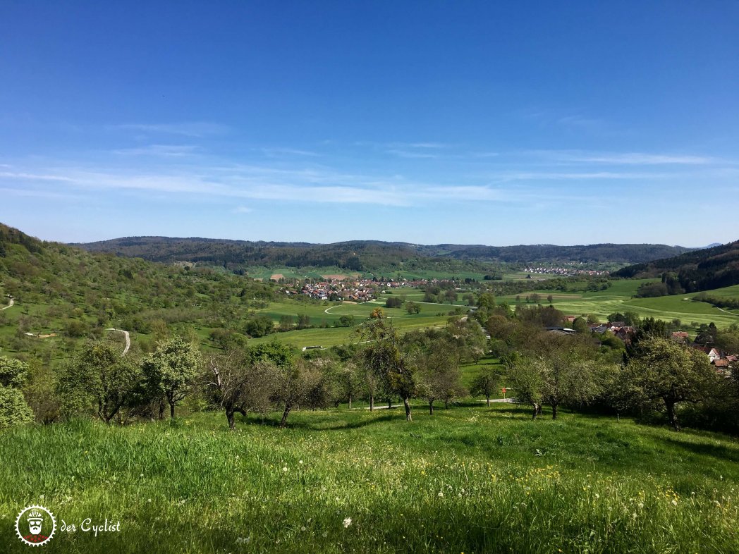 Rennrad, Deutschland, Baden-Württemberg, Stuttgart, Schwäbisch-Fränkischer Wald