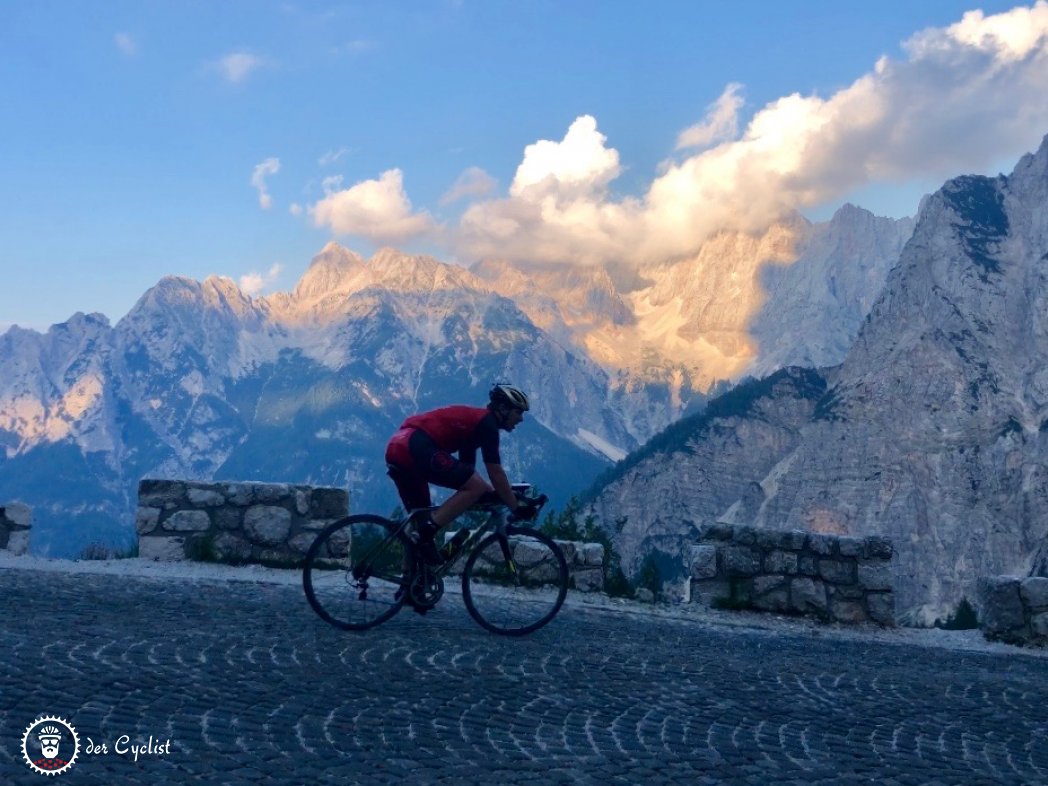 Rennrad, Slowenien, Julische Alpen, Soca, Bovec, Kranjska Gora, Bled