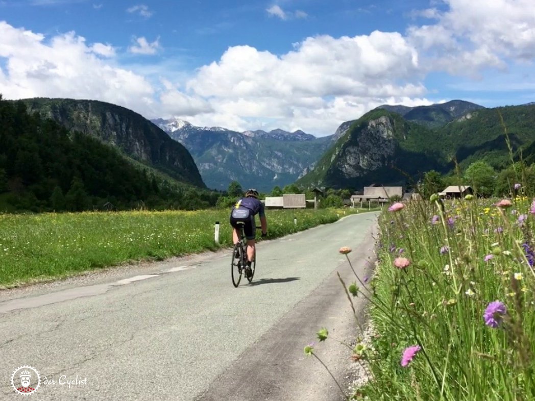 Rennrad, Slowenien, Wocheiner See, Bled, Krajn, Julische Alpen