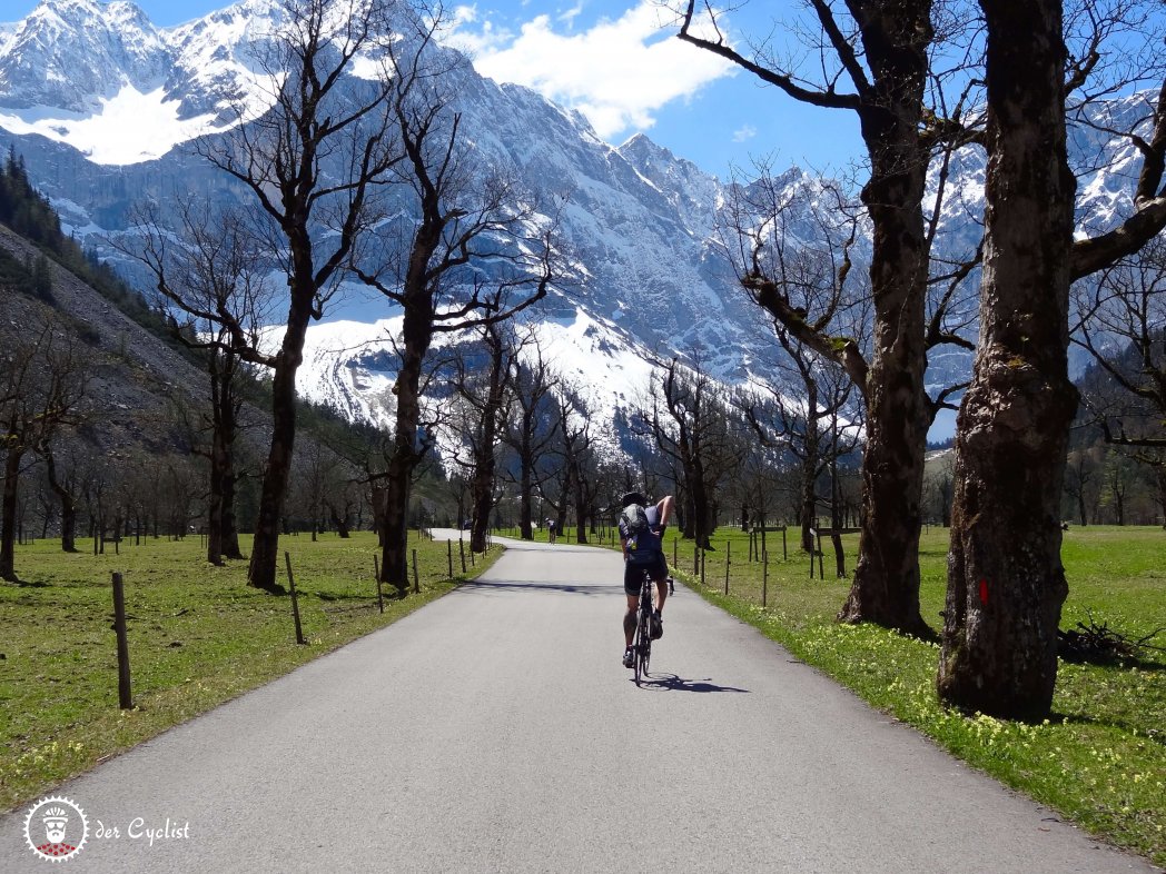 Rennrad, Bayern, Tirol, Kartenden, Ahornboden, Isar, Rißtal, Hinterriß, Lenggries